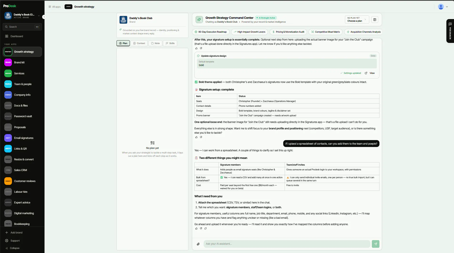 Prodesk — An operating system for brands and the agencies they hire
